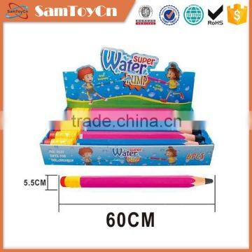 60CM pencil shape water pump plastic big water gun