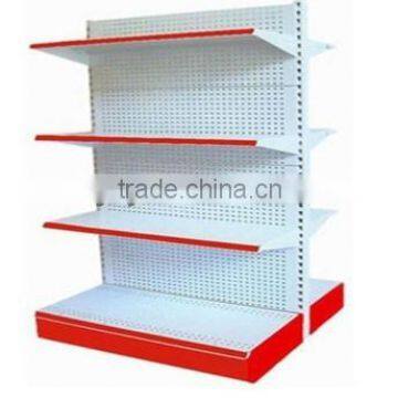 punched hole back board shelf/supermarket shelf/rack/gondola