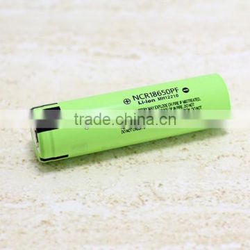 10A discharge - li-ion cell 3.7V 2900mAh high drain battery NCR18650PF