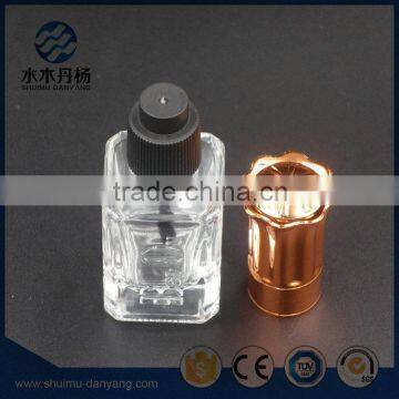 Luxury and Square Glass Bottle With Cap and Brush Sealing Nail Polish Glass Bottles photo-3