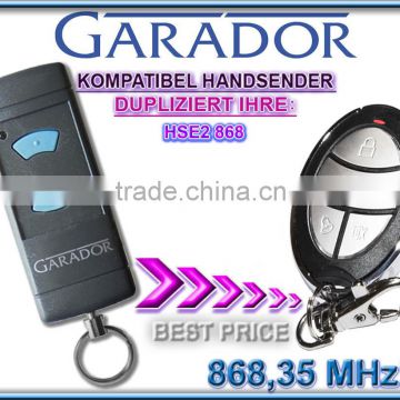 GARADOR HSE2 868 transmitter