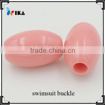 Pink Oval Resin Swimsuit Buckle for Open Sexy Girl photo-2