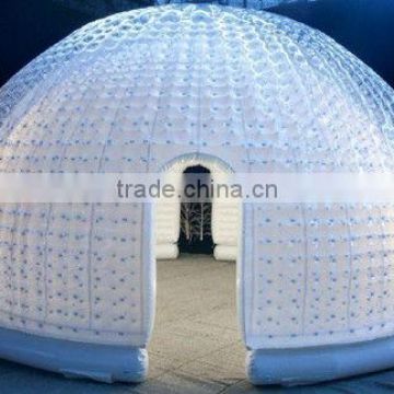 inflatable bubble tent