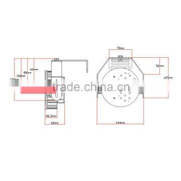 Led Street Light Retrofit 40w 60w 80w 100w 120w 150w 185w 240w UL DLC Led Retrofit Kit 5 Years Warranty photo-5