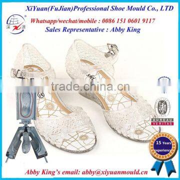 OEM 2015 plastic PCU jelly shoe mould manufacturer