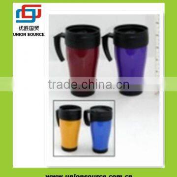 U056 Cheap non- spill car tea cups travel mugs