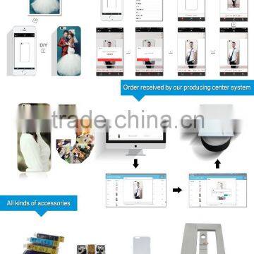 shenzhen BO RUI ZE 2016 new product DIY phone solution for custom mobile cases of any mobile phone software and machine