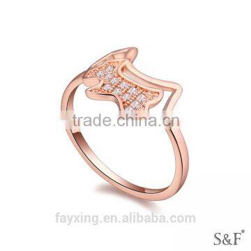 16461 Alibaba express new Rose Gold ring