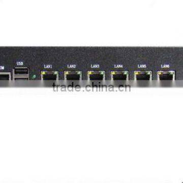 C1037U 6LAN firewall barebone motherboard and case hardware