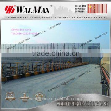 WF-DS016 Large Perforated Steel Plate Wind Screen Fence