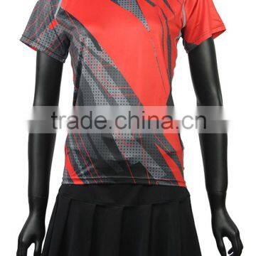 Wholesale customized sublimation shirt running wear