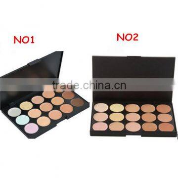 Professional Name Brand 15 Color Concealer Palette,Best Waterproof Makeup Concealer