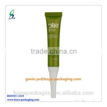 long nozzle eyes cream plastic tube cosmetic packaging