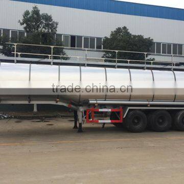 40cbm-46cbm Stainless Steel Edible Oil Tank Semi Trailer photo-3