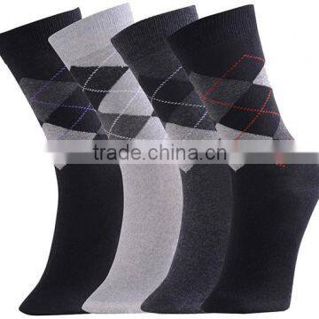 casual cotton men custom dress socks wholesale