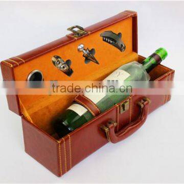 Classic Barware Gift Box Set Corkscrew Foil Cutter Wine Collar Thermometer Wine Pourer photo-3