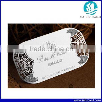 Custom Mirror Finished Metal Card Stainless Steel Business Card