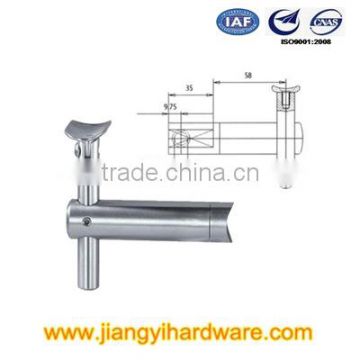 Adjustable steel handrail fitting / architectural hardware