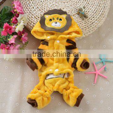 Fancy Holloween Cosplay Lion King Costume Cat Dog Pet Wear Pet Apparel