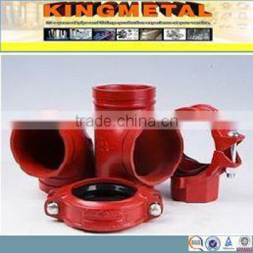 FM UL listed red color Fire Fighting Hardware Fittings