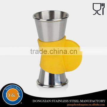 Stainless steel double cups shot jigger