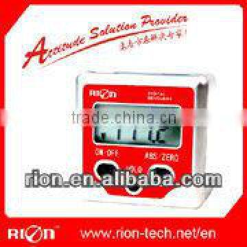 portable digital inclinometer,miniature level box, slope sensor with 0~360deg measurement range