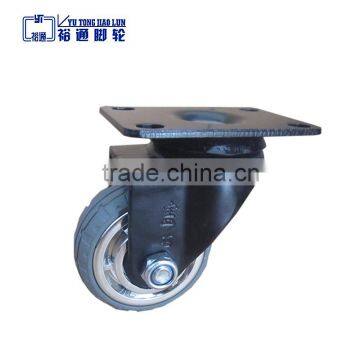 rubber wheel small wheels swivel rubber wheels caster 3 inch