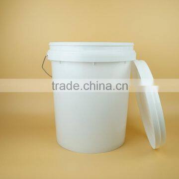 Heavy Duty 5 Gallon Plastic Buckets, Polypropylene Barrel for Food, 19L Plastic Packaging Pails photo-3