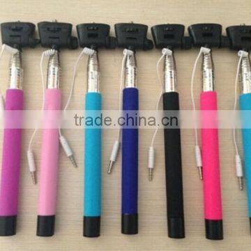 Selfie Stick for use with iPhone/Android. Selfie Handheld Stick Monopod Tripod Mount with Adjustable Phone Holder