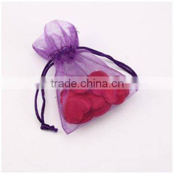 small size different colors organza candy bags