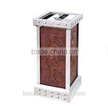 High fashion paint ash barrels hotel lobby ashtrays trash luxury creative classical peel barrel