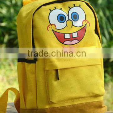 canvas cartoon backpack for kids 2016