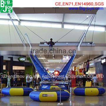 New professional hot sale giant bungee jumping trampoline made in China