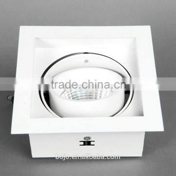 Led downlight 20w recessed led grille light for shop