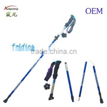 Travel folding foldable stool walking stick