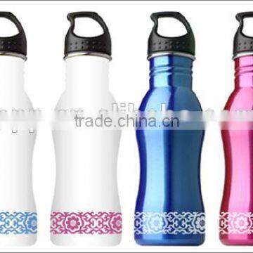 2016 hot sales 500ml 750ml Stainless Steel Bottle Vacuum sport water Bottle