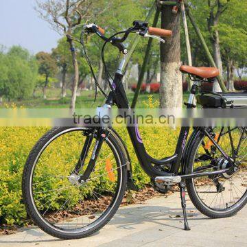 cheap price electric city bicycle 250W 36V for women for sale in china