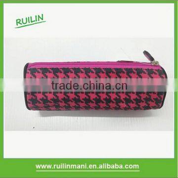 Wholesale Round Shape Custom Fancy Pencil Bag