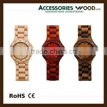 Various Styles and Colors of High Quality Wood Wrist Wooden Watch With Your Brand Logo photo-4
