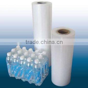 Bottle water and beverage packaging PE shrink film