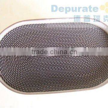 recycling automobile oval catalyst