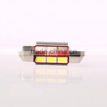Stable Current IC Control 3SMD 5630 14.5V 6000K White C5W Canbus 36MM Festoon Interior Car LED Bulbs