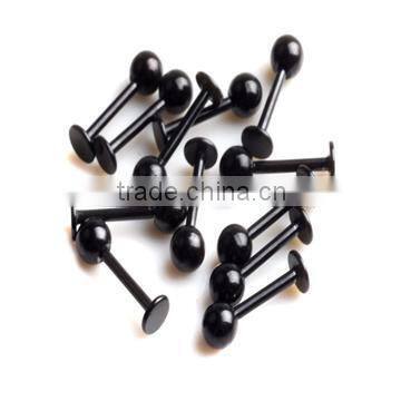 wholesale ! Black Titanium Anodized magnetic Lip Piercing
