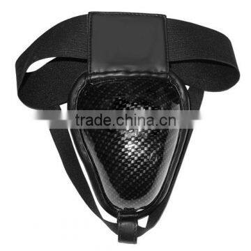 Shine Black Color Groin Guards