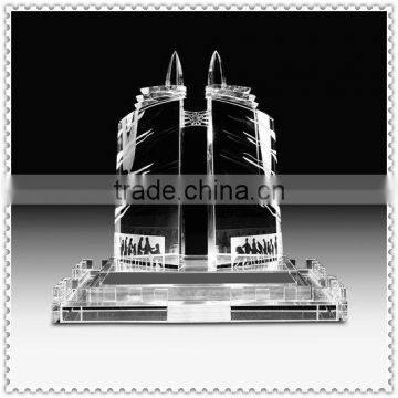 Factory Price Clear Funny Building Model For Company Gifts