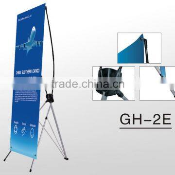 Fiberglass Portable mini X banner stand