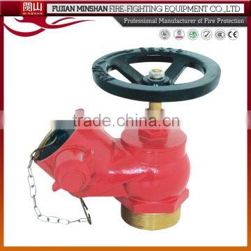 Oblique Landing Valve Globe Landing Valve Red Colour photo-2
