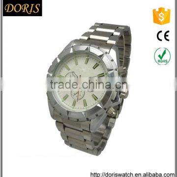 wholesale best sellers men brand watch stainless steel back quartz watch