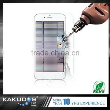 Free Sample 3d color tempered glass screen protector for iphone 6