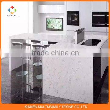 small and home design Quartz stone bar counter design